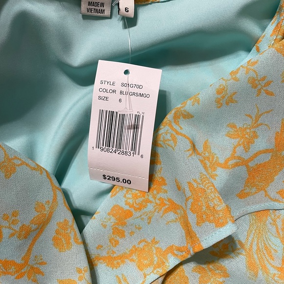 🔥NWT Sachin & Babi Annemarie Ruffle Toile du Jouy - Picture 12 of 14